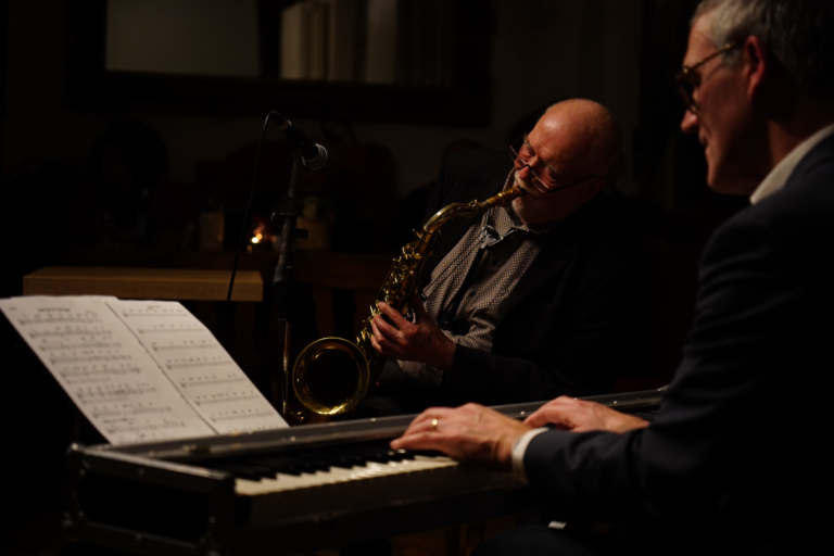 Jazz-Legende Heinz von Hermann in Berlin