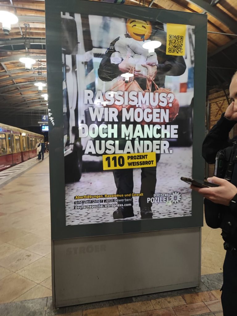 Zitat des Tages: „Rassismus? Wir mögen doch manche Ausländer. 110 Prozent Weissbrot…“