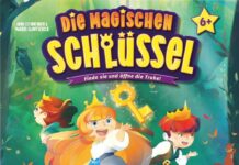 „Die magischen Schlüssel“ von Markus Slawitscheck und Arno Steinwender ist das Kinderspiel des Jahres 2024