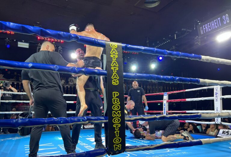 Ein Kickbox-Sonntagabend in der Großen Freiheit 36 in Hamburg auf St Pauli