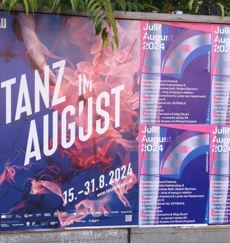 Tanz im August – 36. Internationales Festival Berlin vom 15. bis zum 31.8.2024