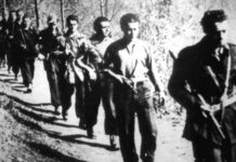 Westdeutsche Komplizen befreiten am 15. Agust 1977 den SS-Kriegsverbrecher Herbet Kappler aus der Haft in Rom und brachten ihn in die BRD