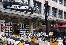 Ein Schwalbennest am Berliner Kurfürstendamm – Ah, eine „eSchwalbe“