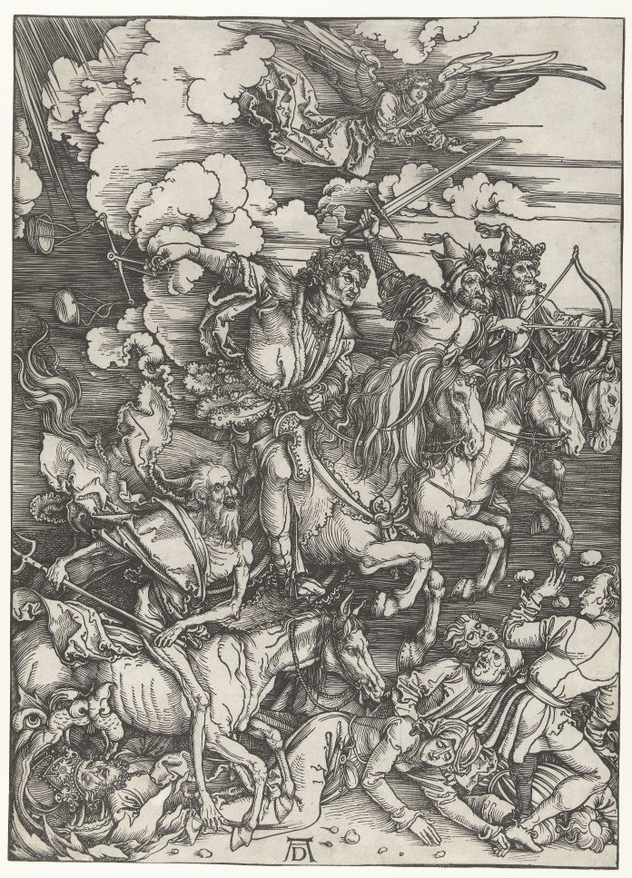 "Die vier apokalyptischen Reiter" von Albrecht Dürer der Jüngere. Quelle: Rijksmuseum Amsterdam
