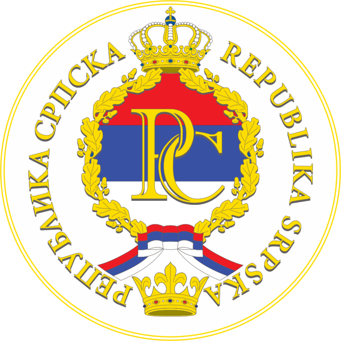Wappen der Republika Srpska im Bundesstaat Bosnien und Herzegowina