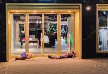 Foto des Tages: Nachtwache im Goldrahmen