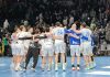 Handballer der TBV Lemgo GmbH & Co. KG gewannen am Sonntagabend in der Berliner Max-Schmeling-Halle