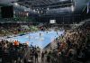 Nach dem Sieg über Sporting Clube de Portugal – Acht Spiele, acht Siege, 16 Punkte. Platz eins für die Füchse Berlin Handball GmbH