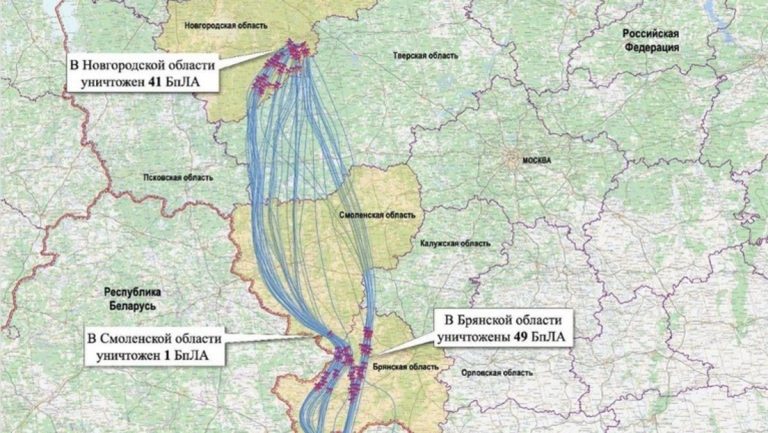 91 Langstrecken-Angriffsdrohnen im Flug über der RF – Das Attentat auf Wladimir Putin, die Terrorattacke auf die Staatsresidenz