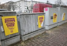 Foto des Tages: „Vergesellschaftung. Jetzt per Gesetz.“