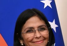 Die Vizepräsidentin Venezuelas, Delcy Rodríguez, hat das Amt des Präsidenten der Republik mit allen Befugnissen, Pflichten und Rechten übernommen, um die administrative Kontinuität und die umfassende Verteidigung der Nation zu gewährleisten