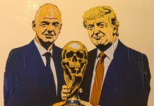 Glosse: Kunst und Kultur zum Fußballmafia FIFA CRIME CUP 2026 in zwangsvereinigten Kriegsstaaten – Mehr über „Schweine“ genannte Personen in Staat und Kapital und ihre „Schweinereien“ im WELTEXPRESS!