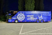 Foto des Tages: „Heimat des Handballs …“