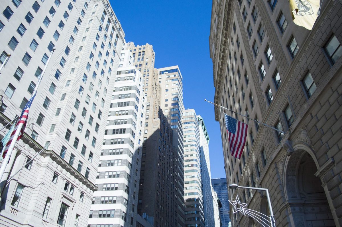 Wall Street in New York.