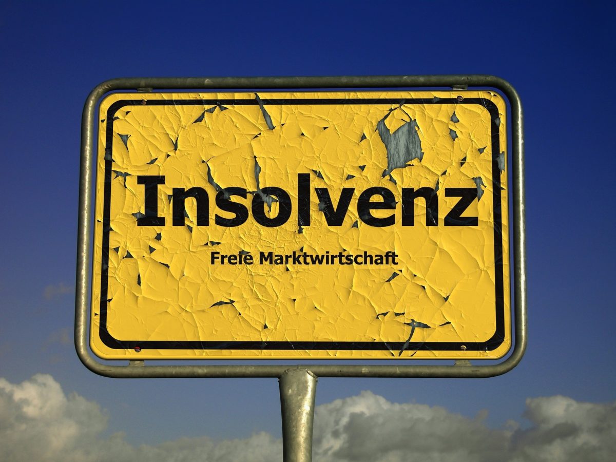 Insolvenz.