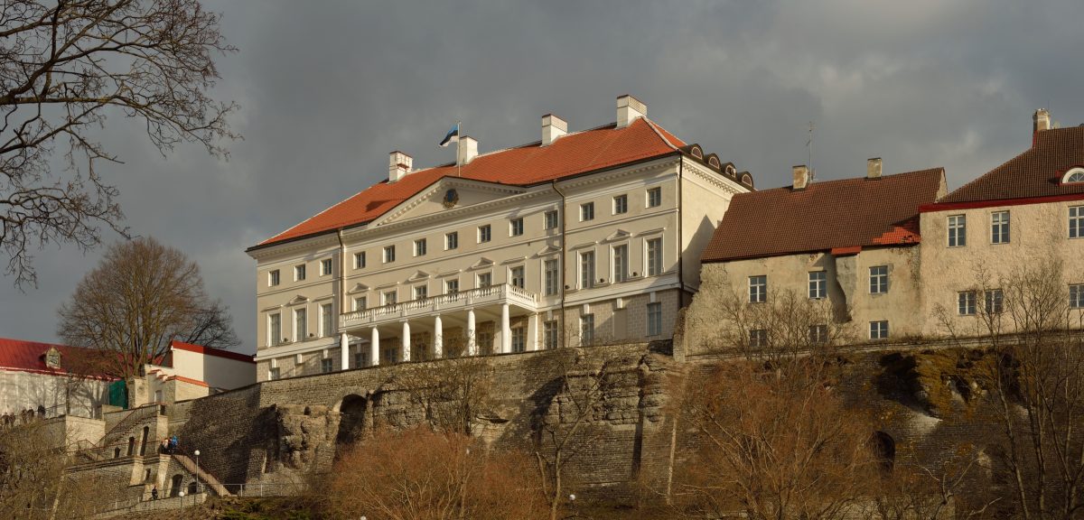 Das  Stenbockhau (Stenbocki maja) ist Sitz der Regierung der Republik Estland. Foto Ivar Leidus, Ort und Datum der Aufnahme: Reval/ Tallinn 30.4.2013, CC BY-SA 3.0 ee