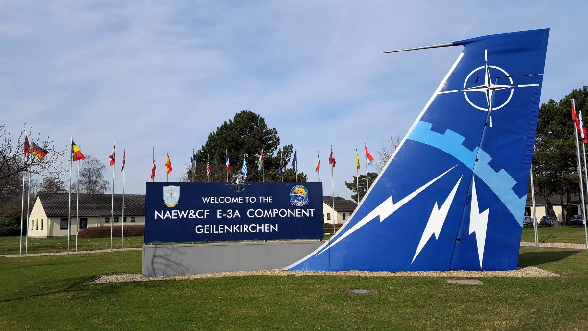 Kriegsbündnis Atlantikpakt in Geilenkirchen. Die sogennannte NATO-Airbase Geilenkirchen. Foto: J. Patrick Fischer, CC BY-SA 4.0
