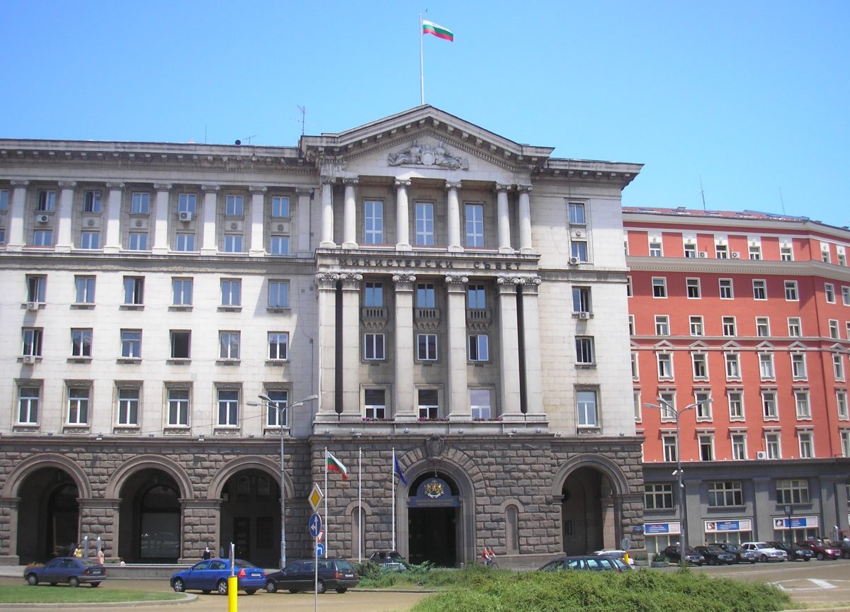 Sitz der bulgarischen Regierung in Sofia. Foto: Radi Sadek, CC BY-SA 3.0