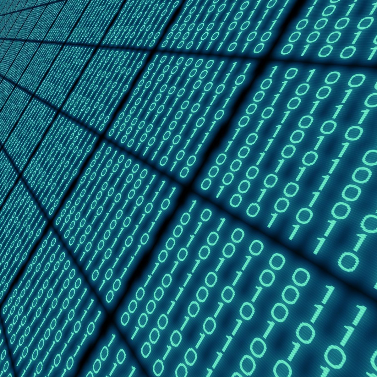 Der Binärcode besteht aus Nullen und Einsen. Quelle: Pixabay, Grafik: kalhh